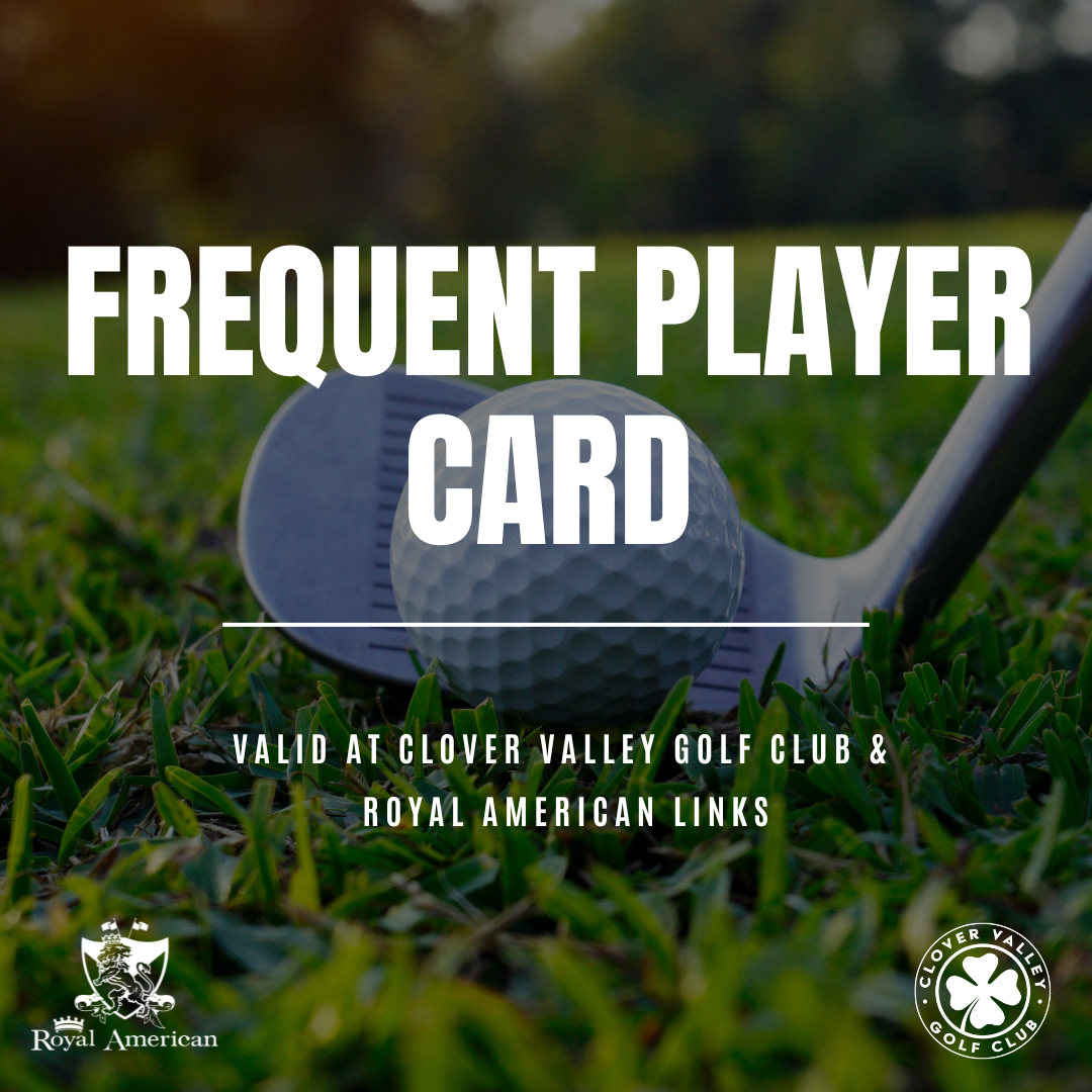 Frequent Player Card - (Any Day) 4-Round Pack - $180